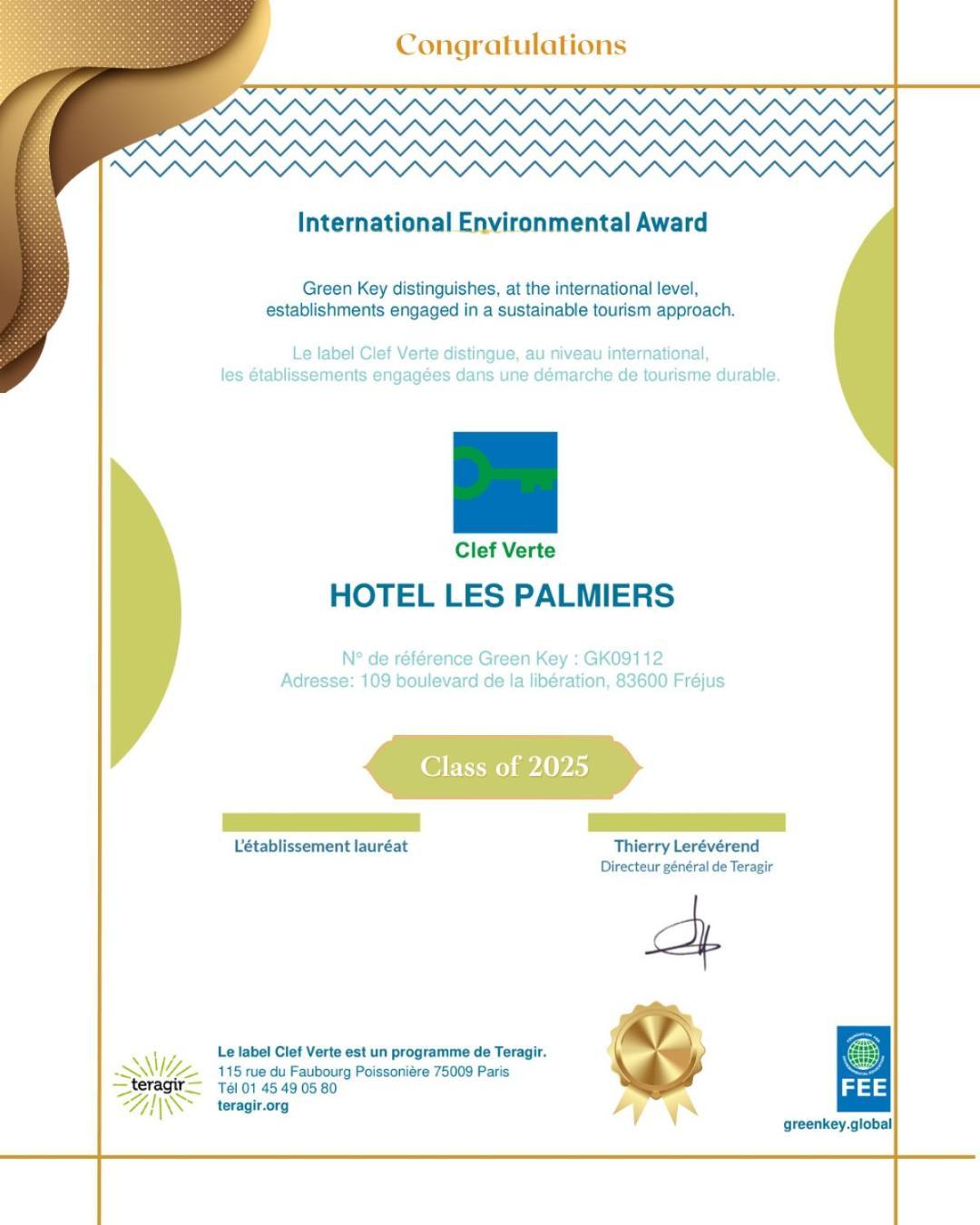 Les Palmiers 3* Frejus
